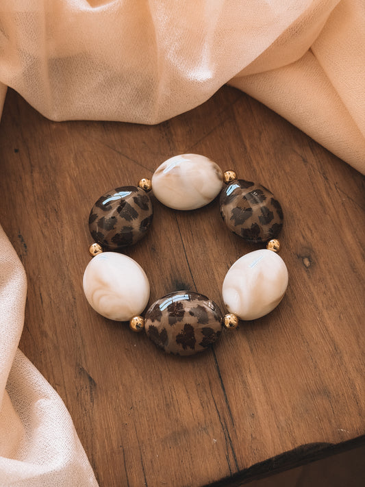 Bracelet Ysée Leopard