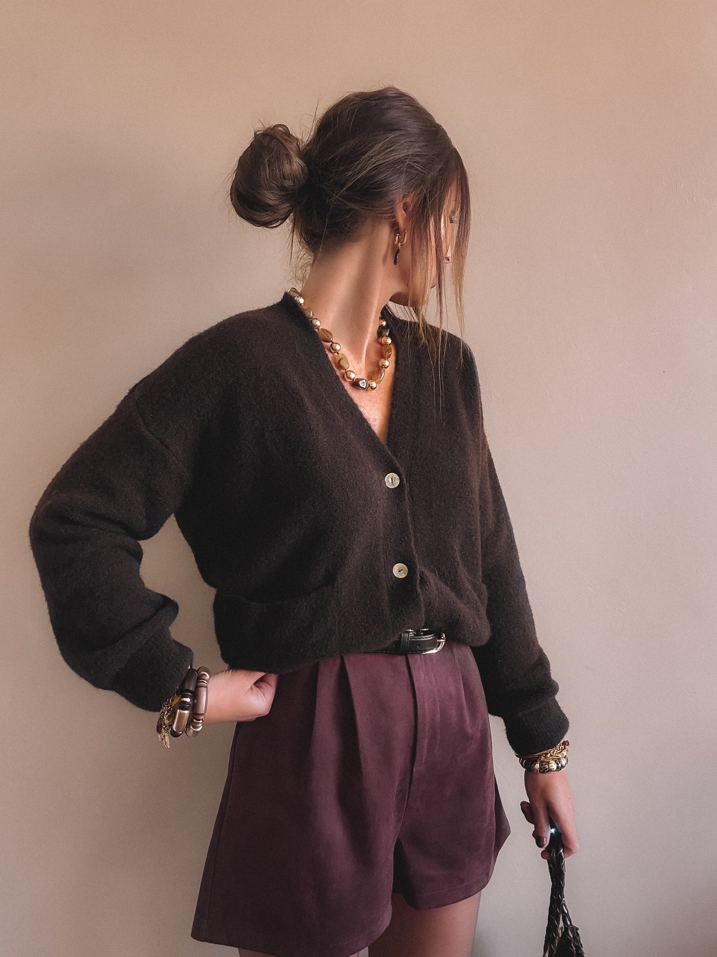 Short Livia Bordeaux