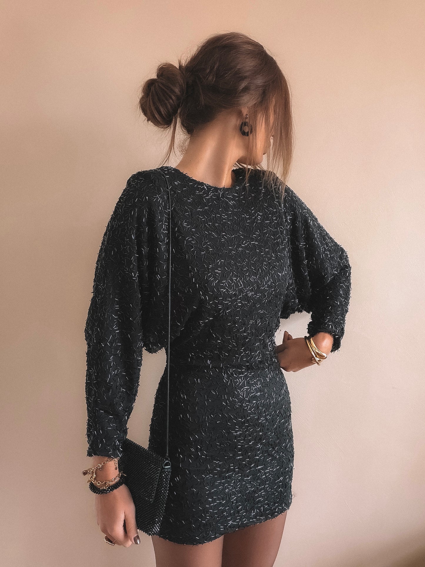 Robe Ysia Dos Nu Noir