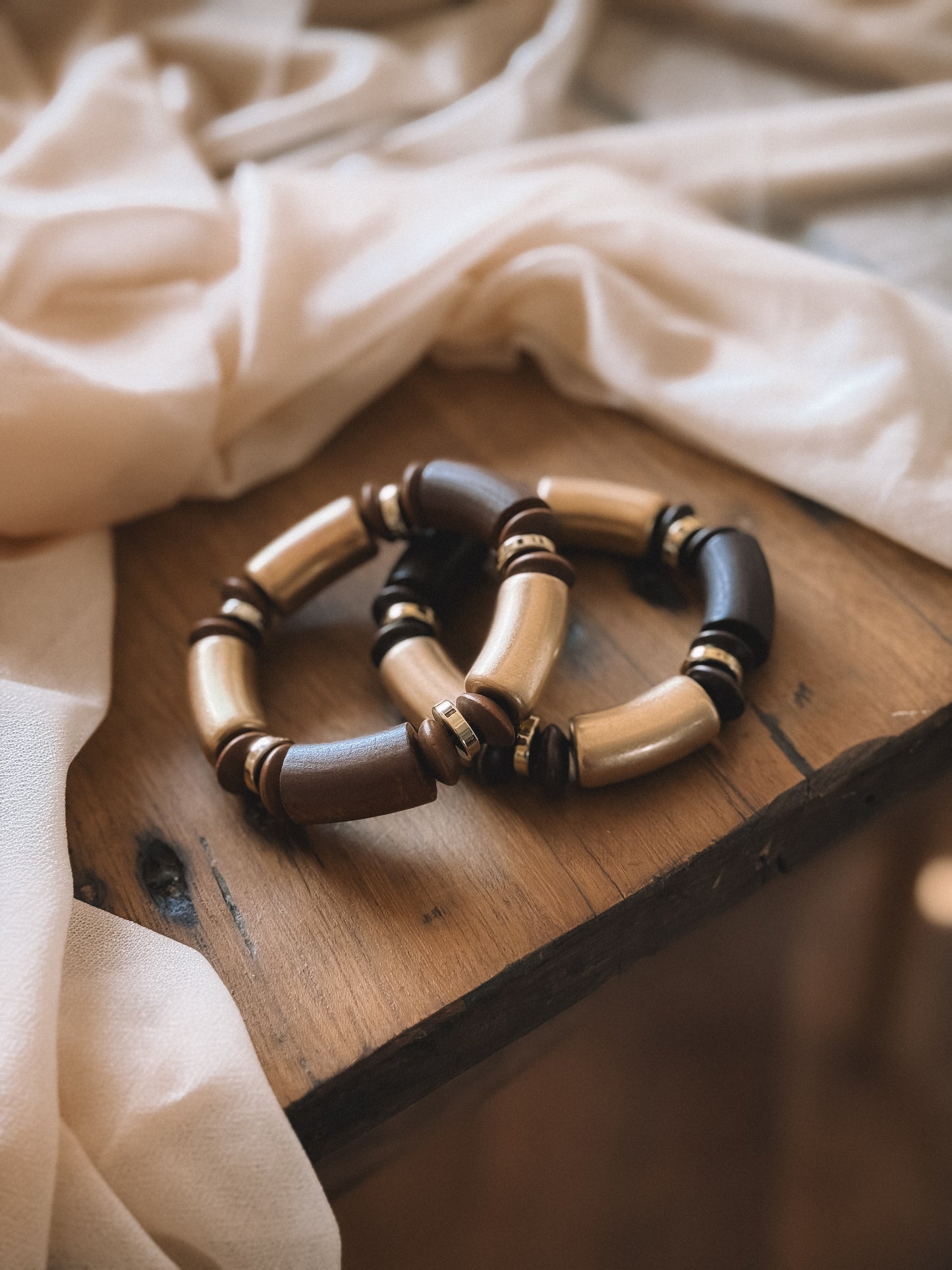 Bracelet Liora Caramel