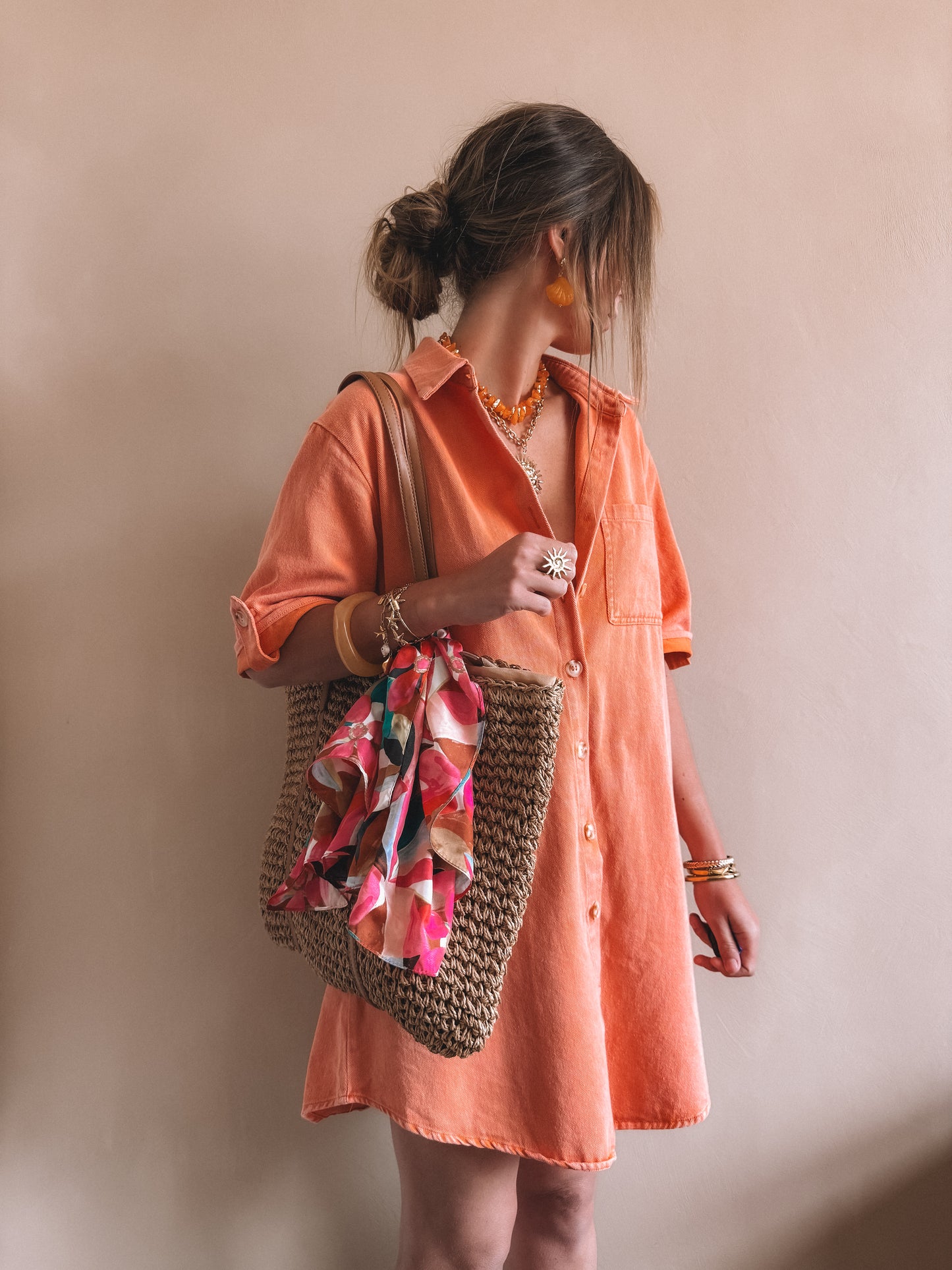 Robe Carolina Orange