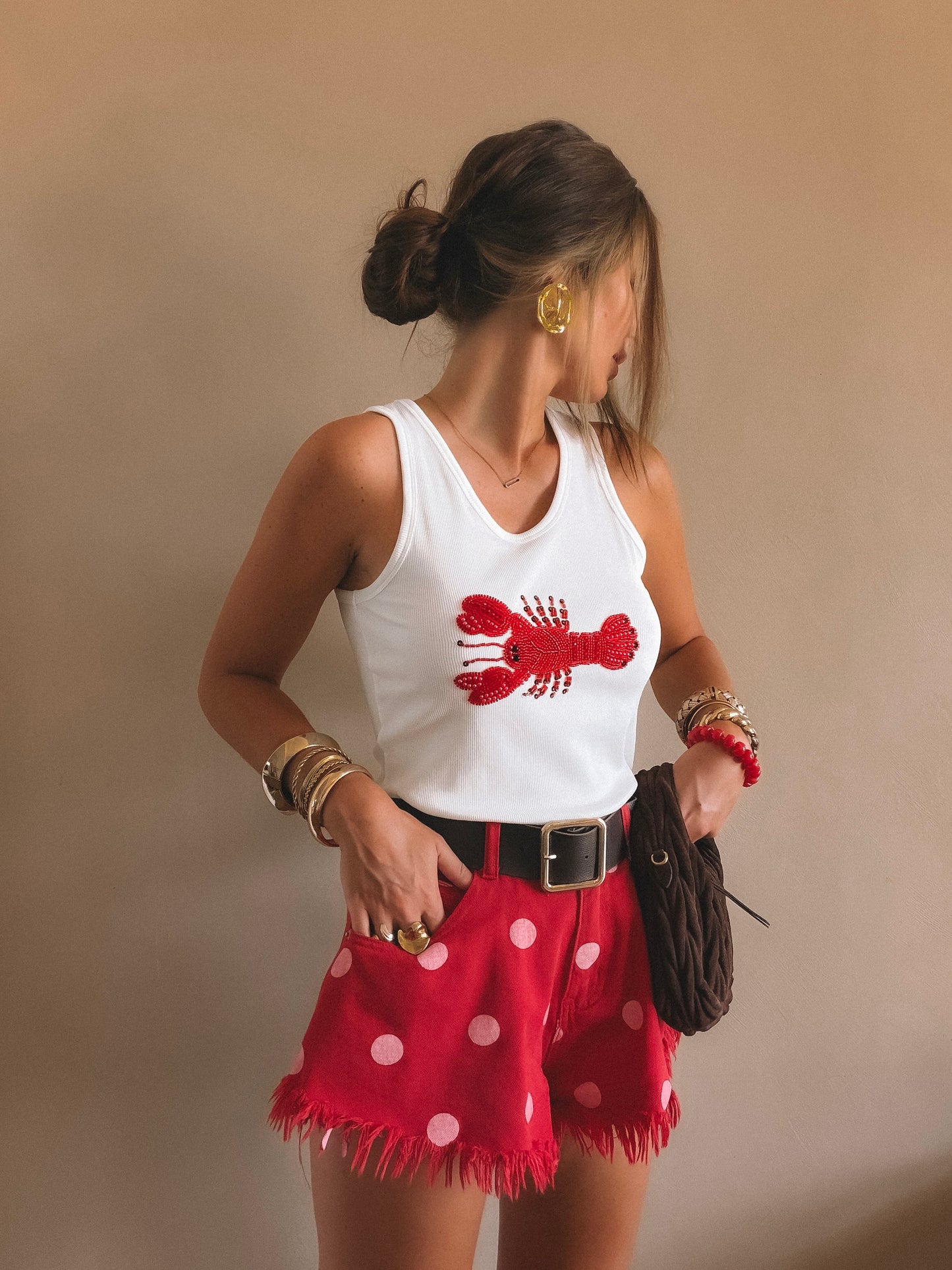 Top Capucine Blanc