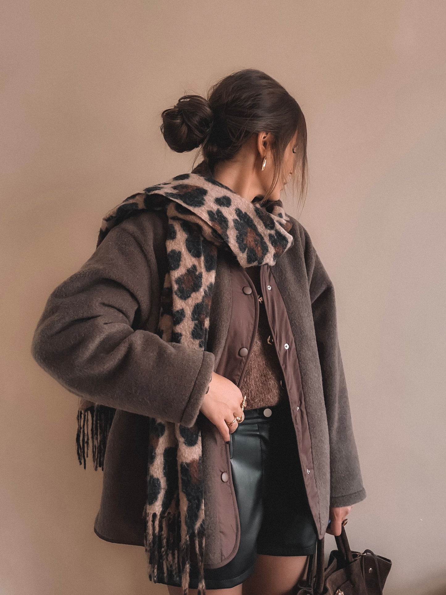 Veste Sora Marron