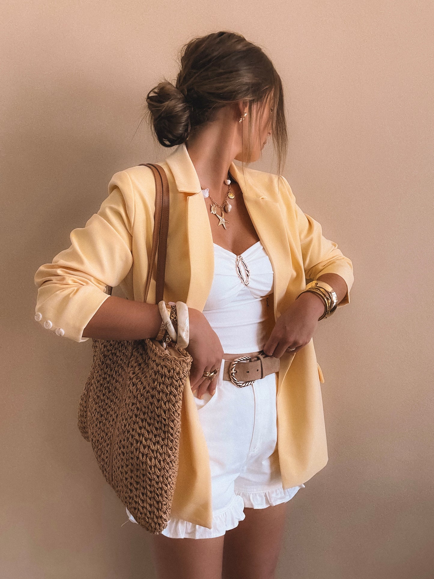 Blazer Sienna Jaune