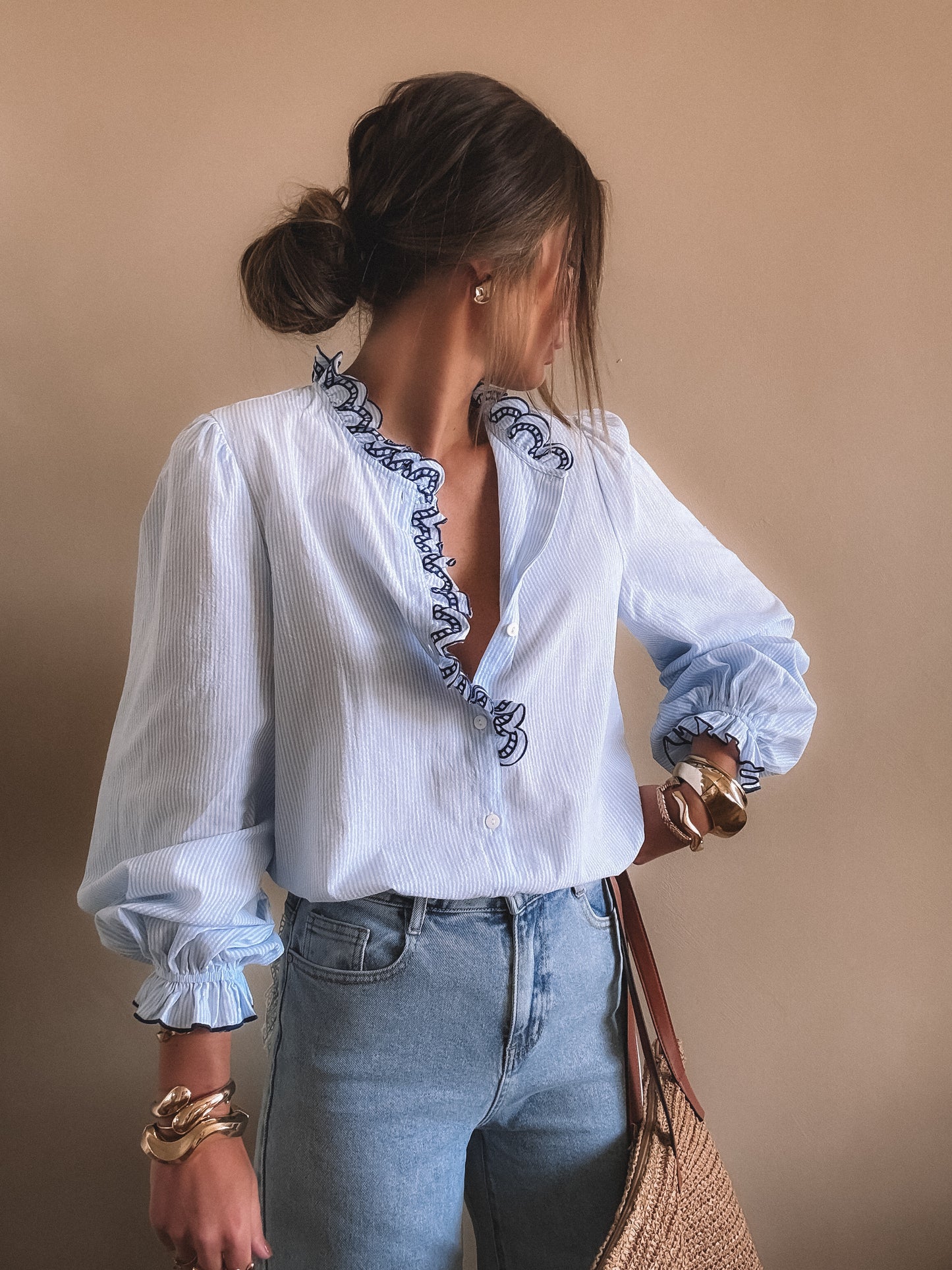 Chemise Appoline Bleu