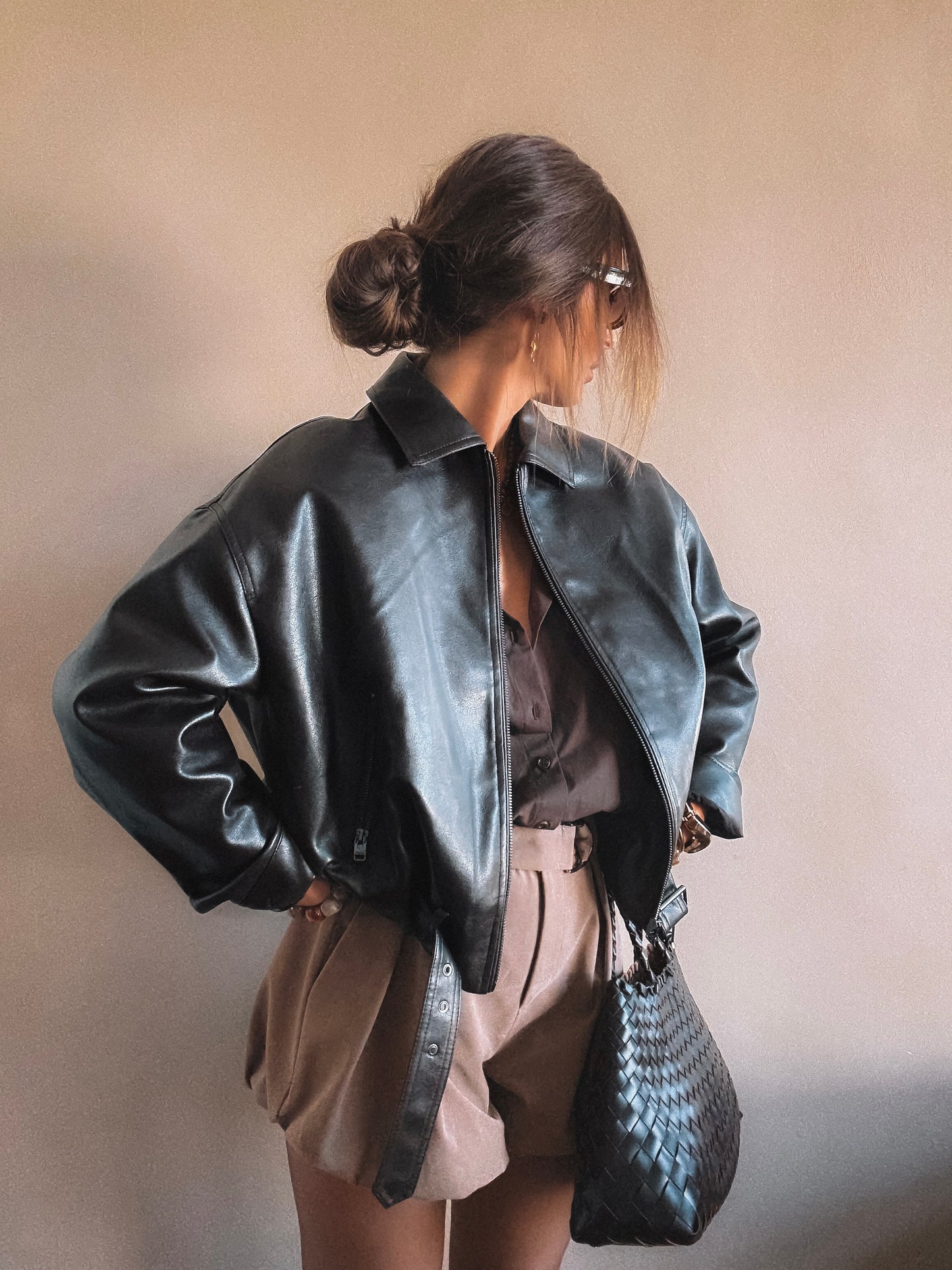 Short ballon ELYN Taupe