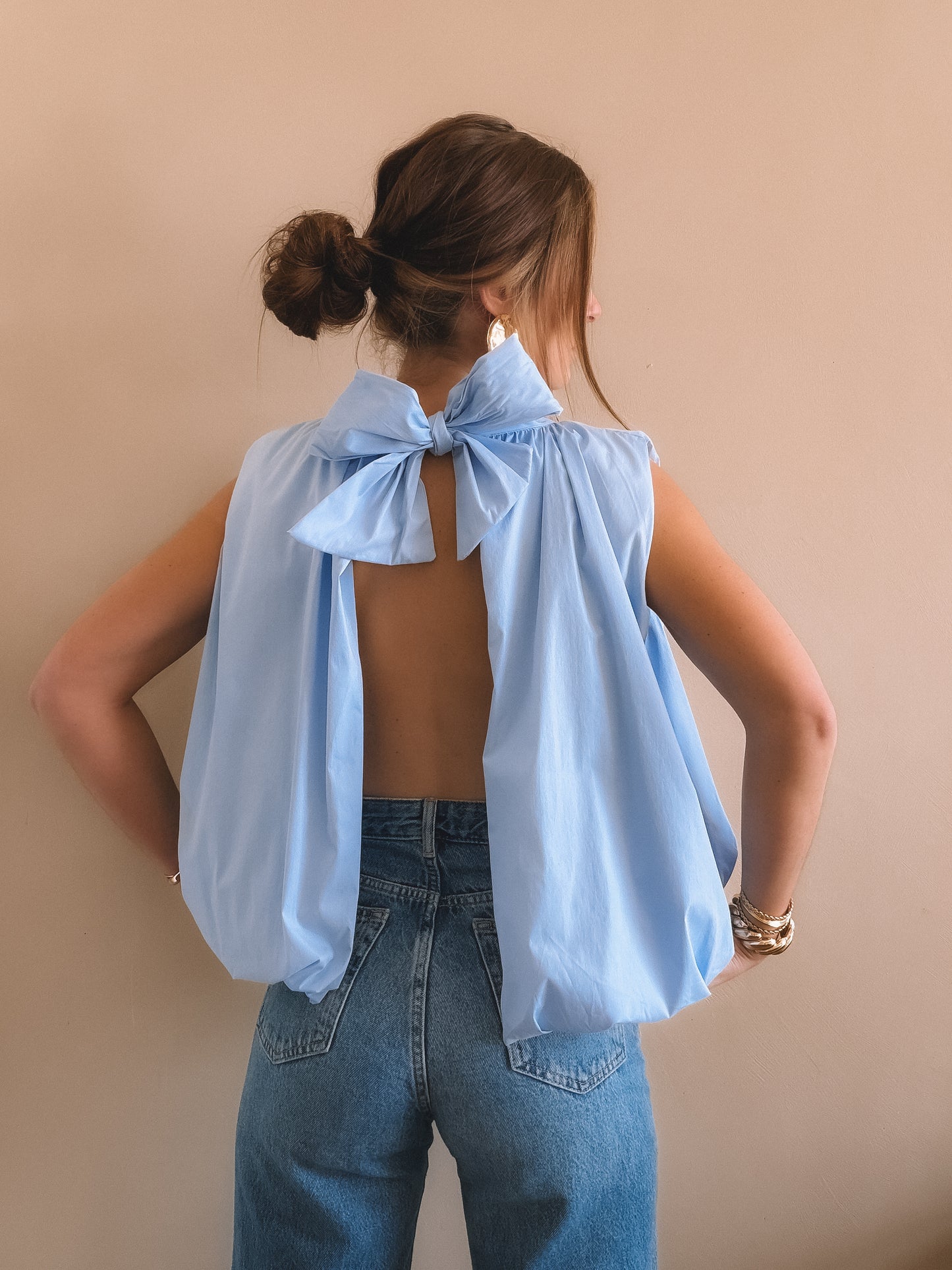 Blouse Célia Bleu