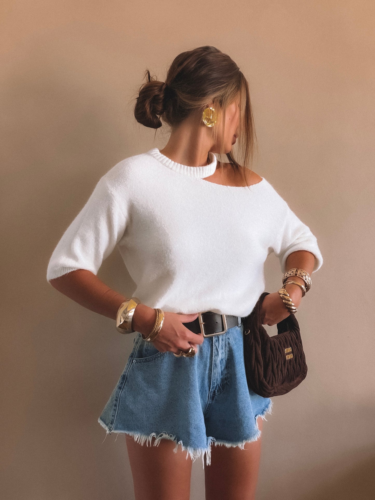 Pull Alba Blanc