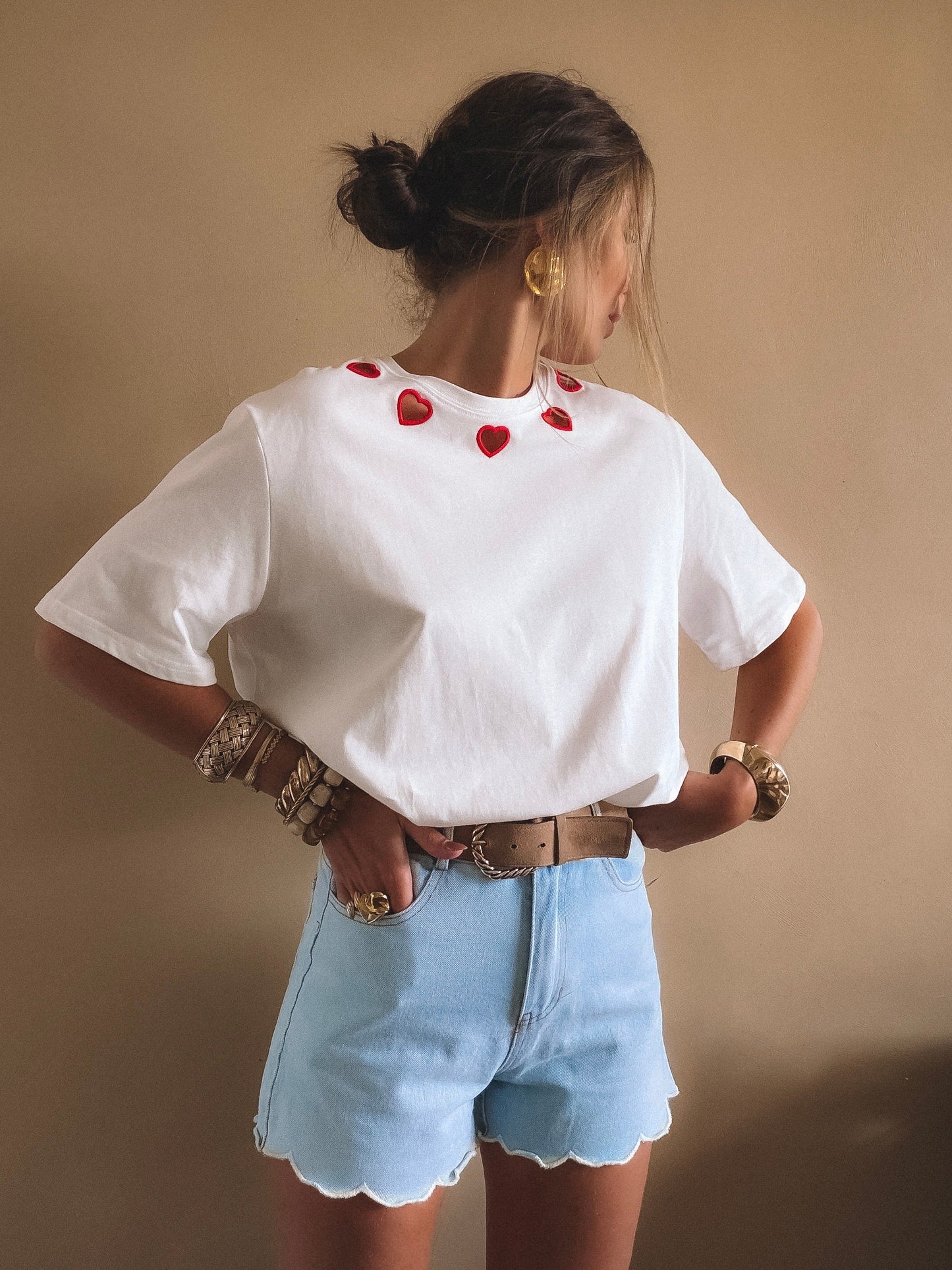 T-Shirt Luna Blanc