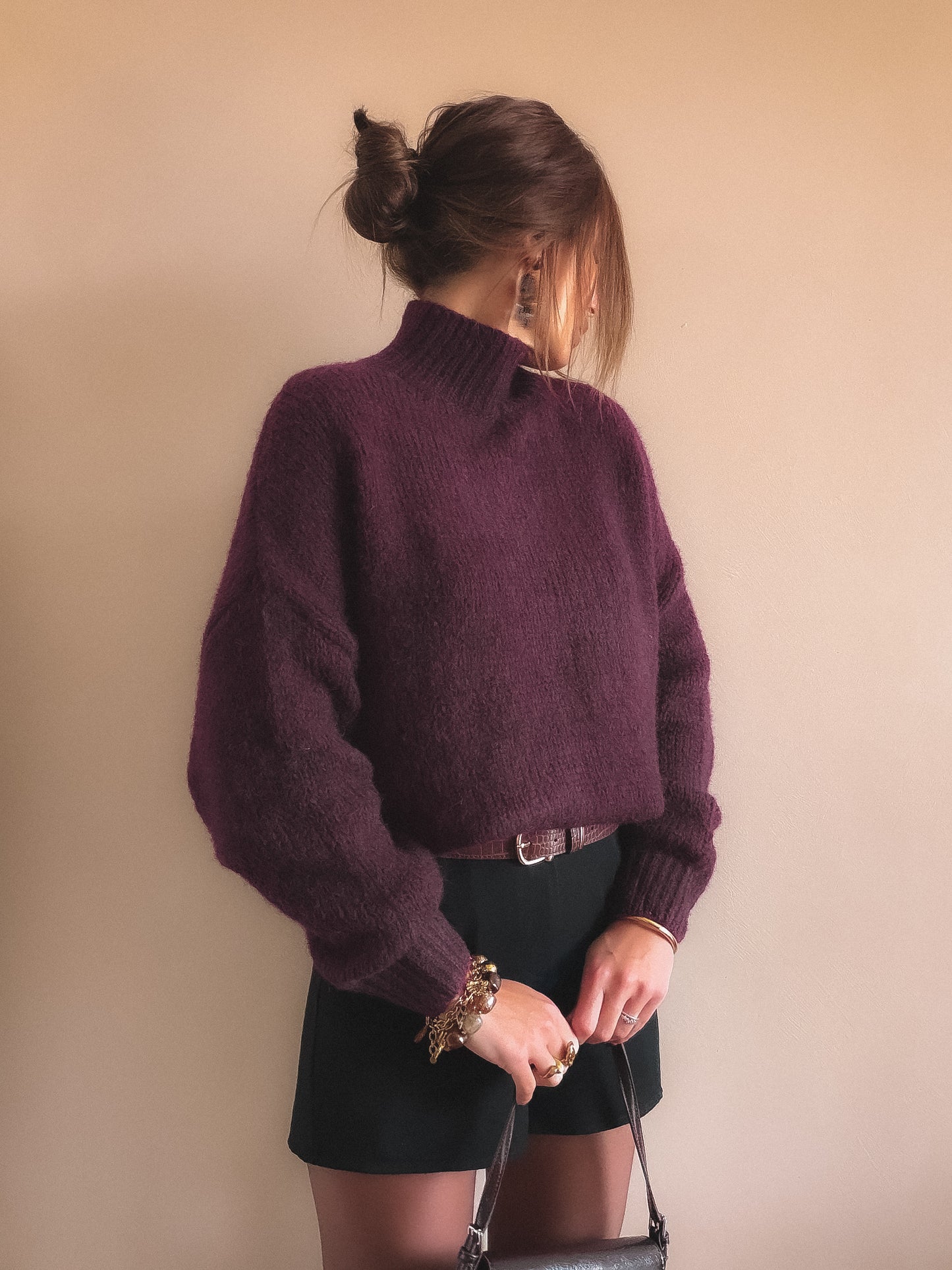 Pull Soria Bordeaux