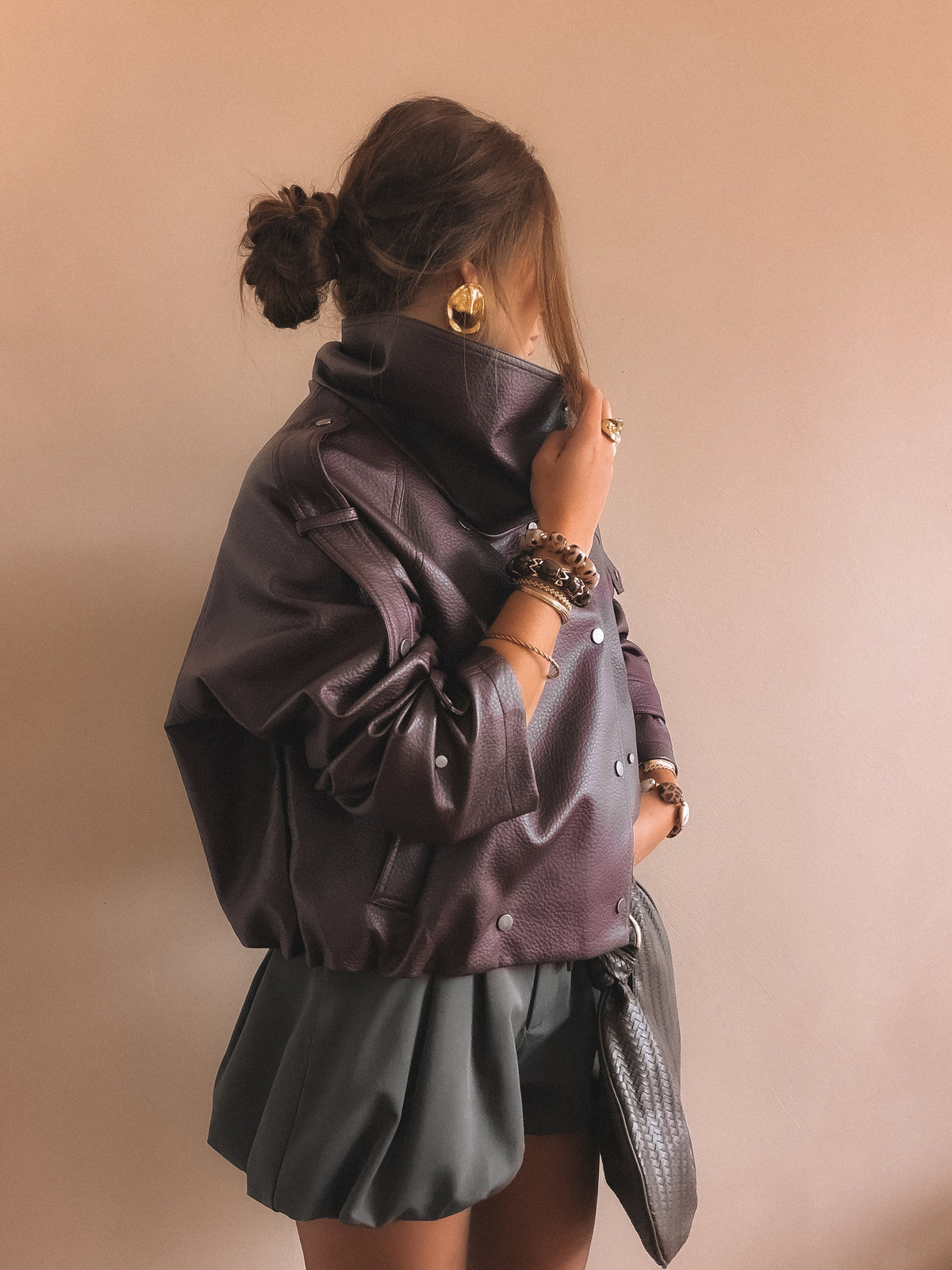 Veste Alba Bordeaux