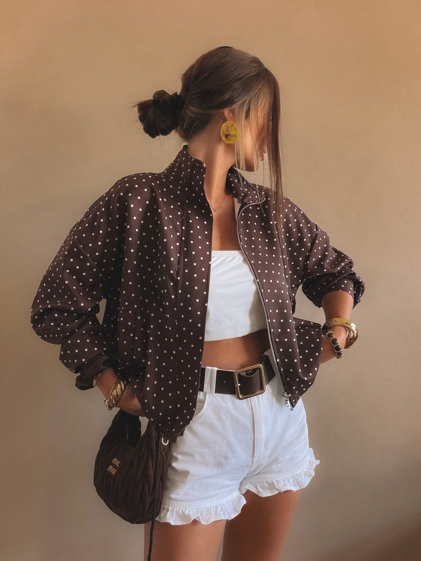 Veste Vittoria Marron