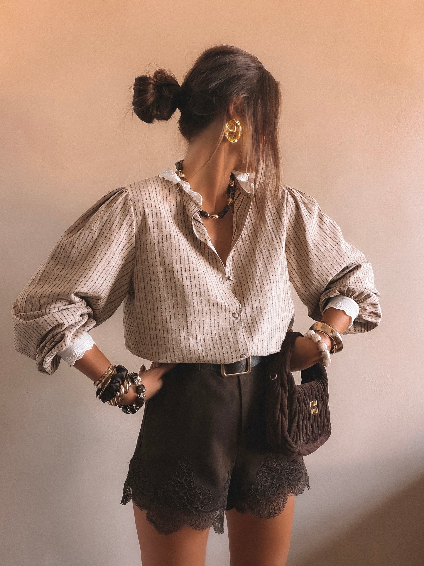 Chemise Léonie Beige