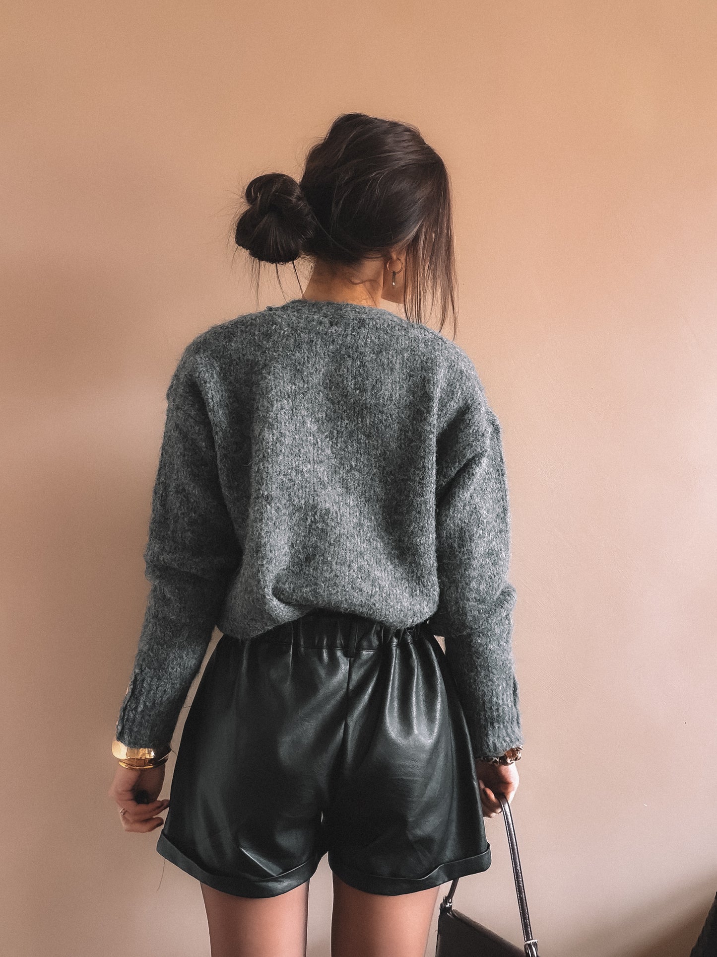 Pull Cassie Gris