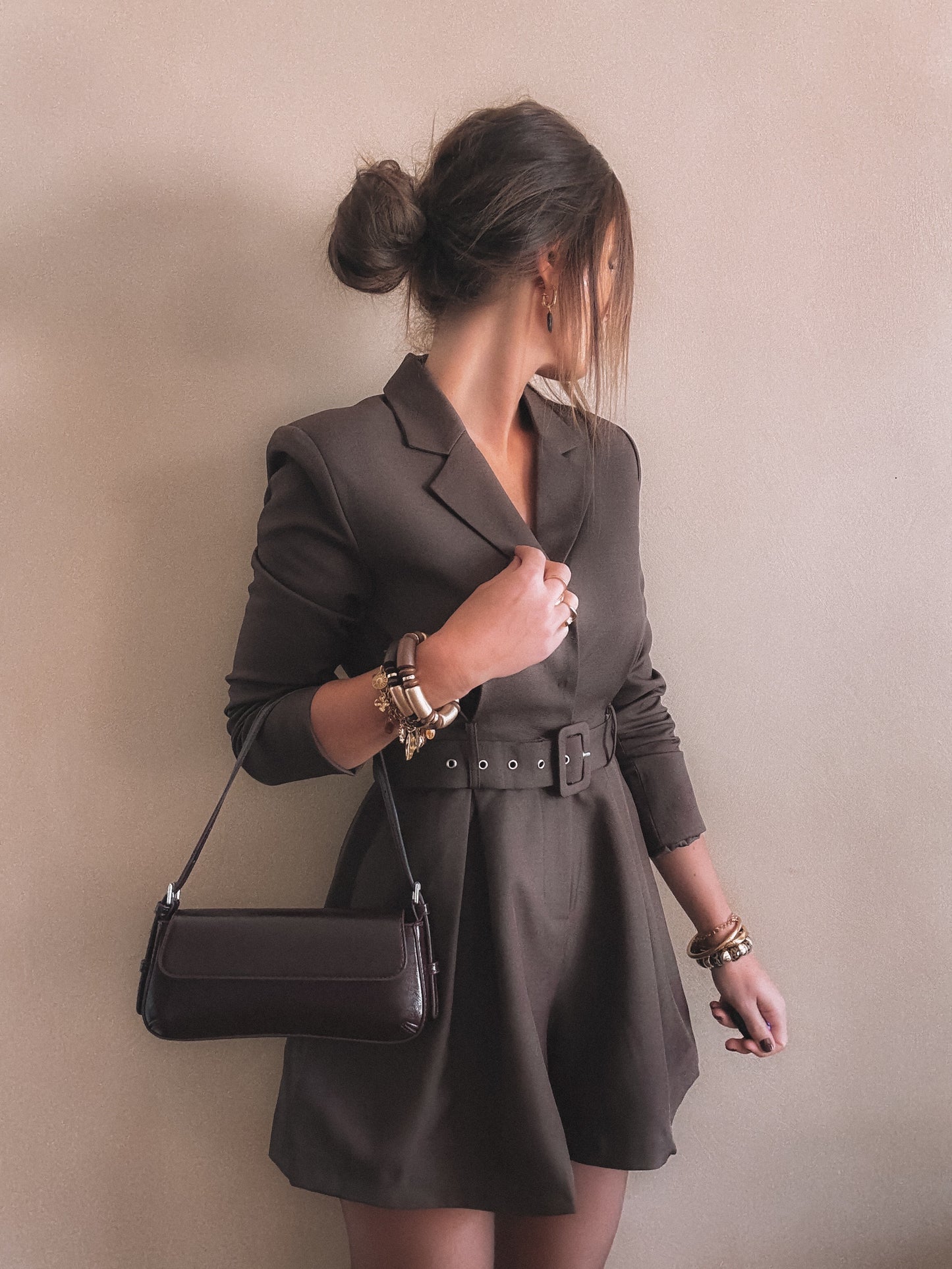 Combishort Serena Marron