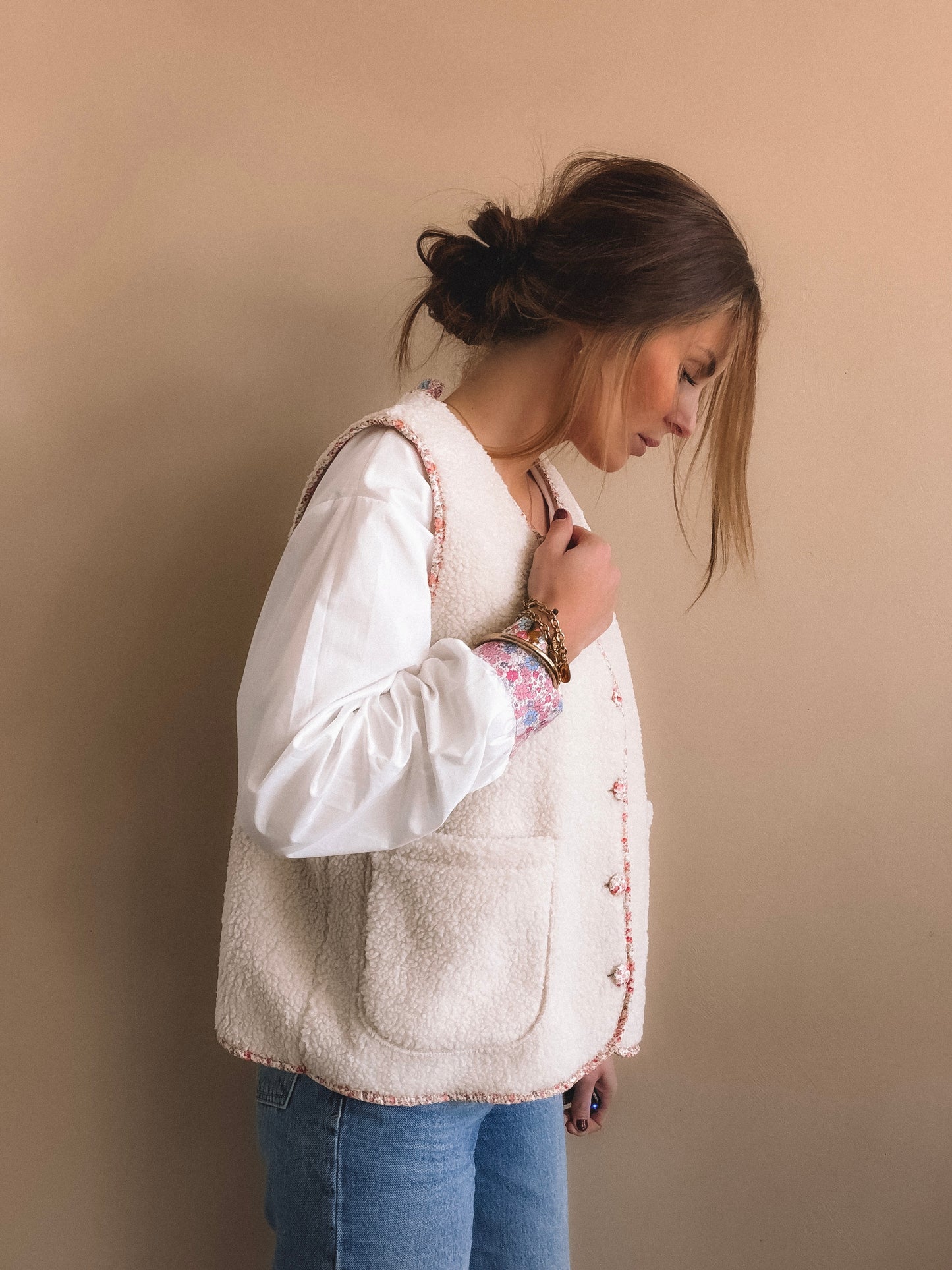 Gilet sans manches Emma Liberty