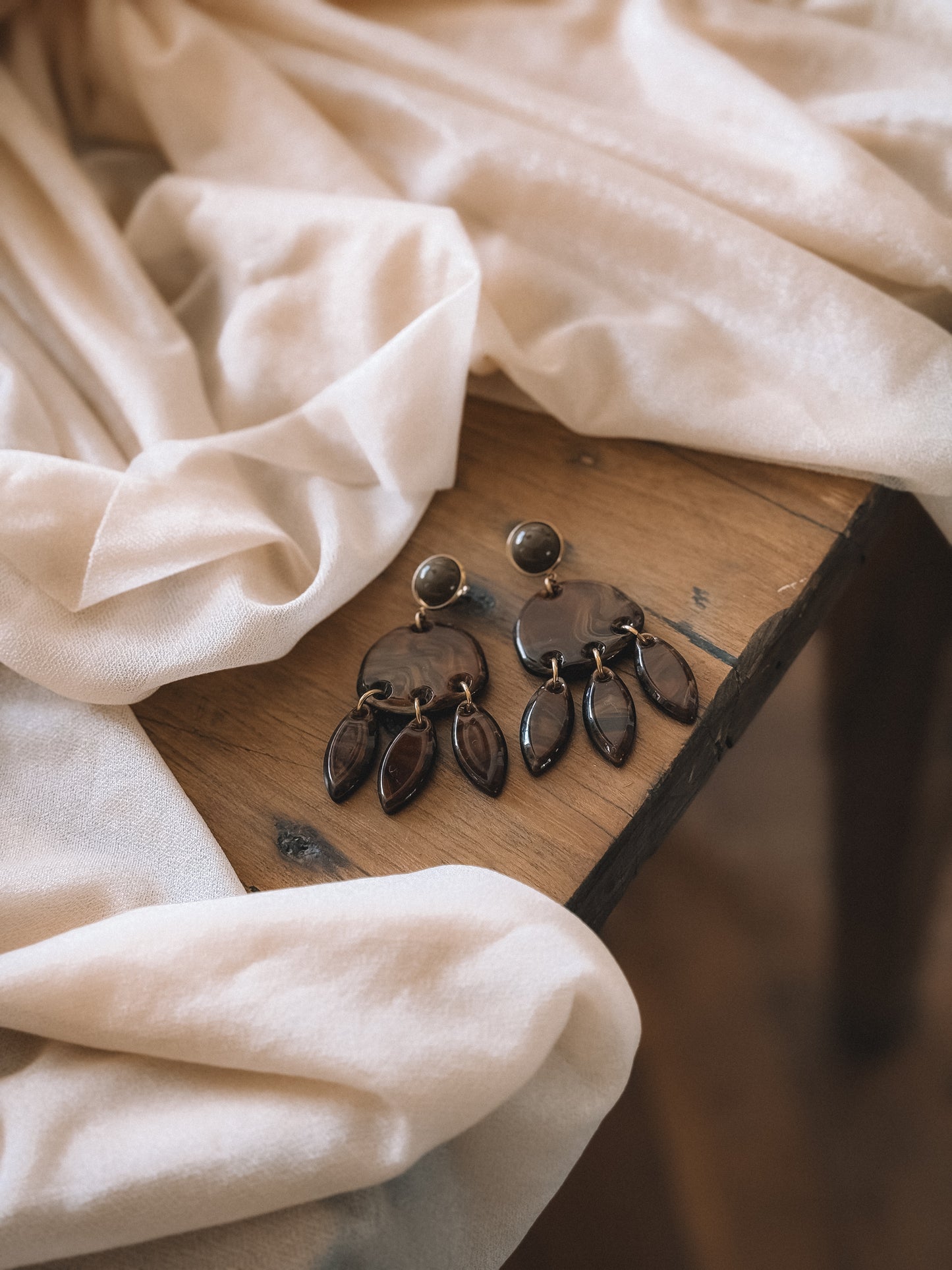 Boucles Éléna Marron