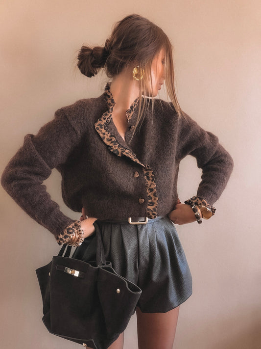 Gilet Mila Marron