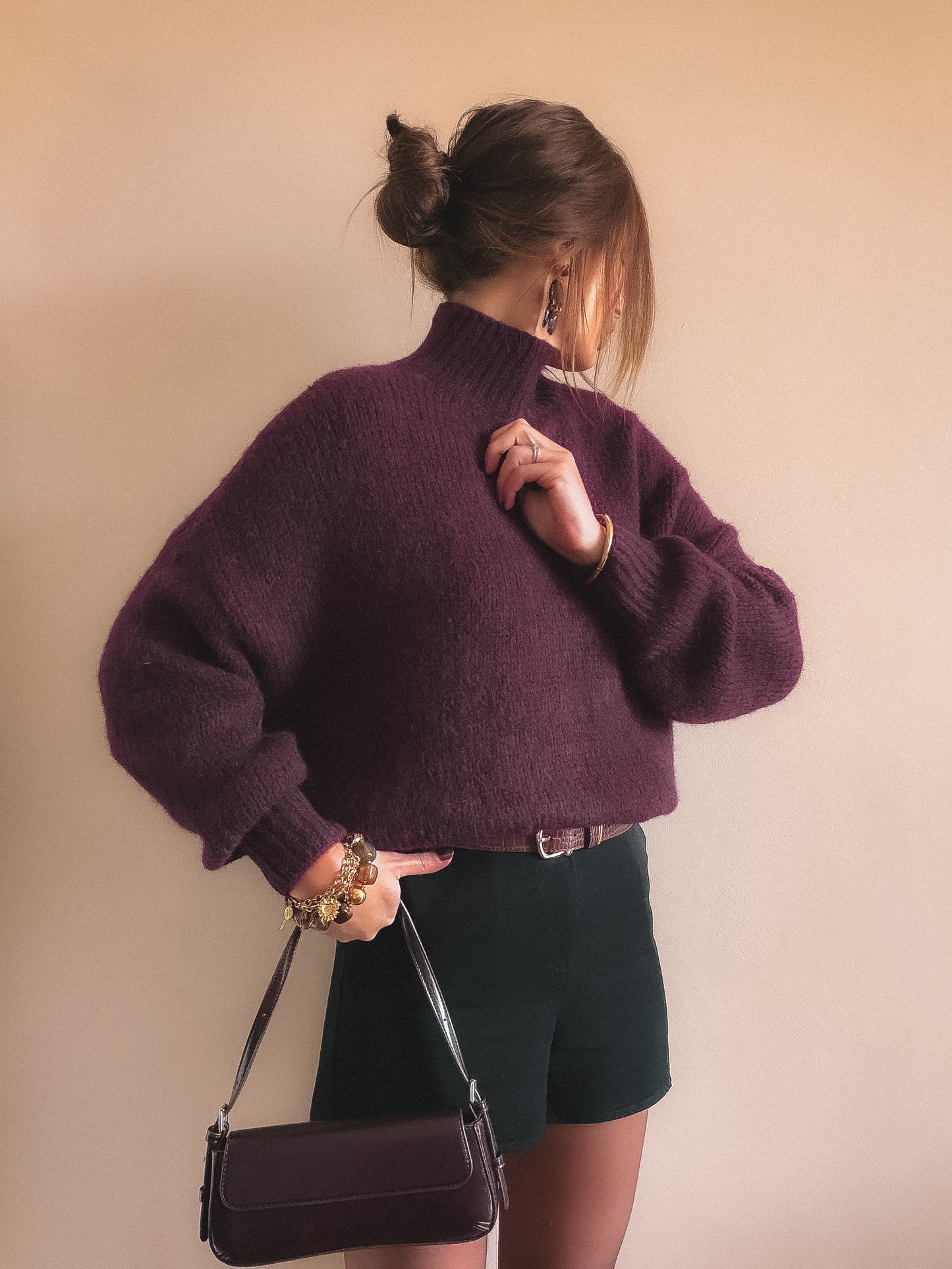 Pull Soria Bordeaux