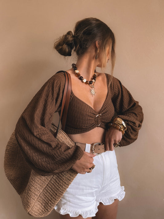 Top Amaya Marron