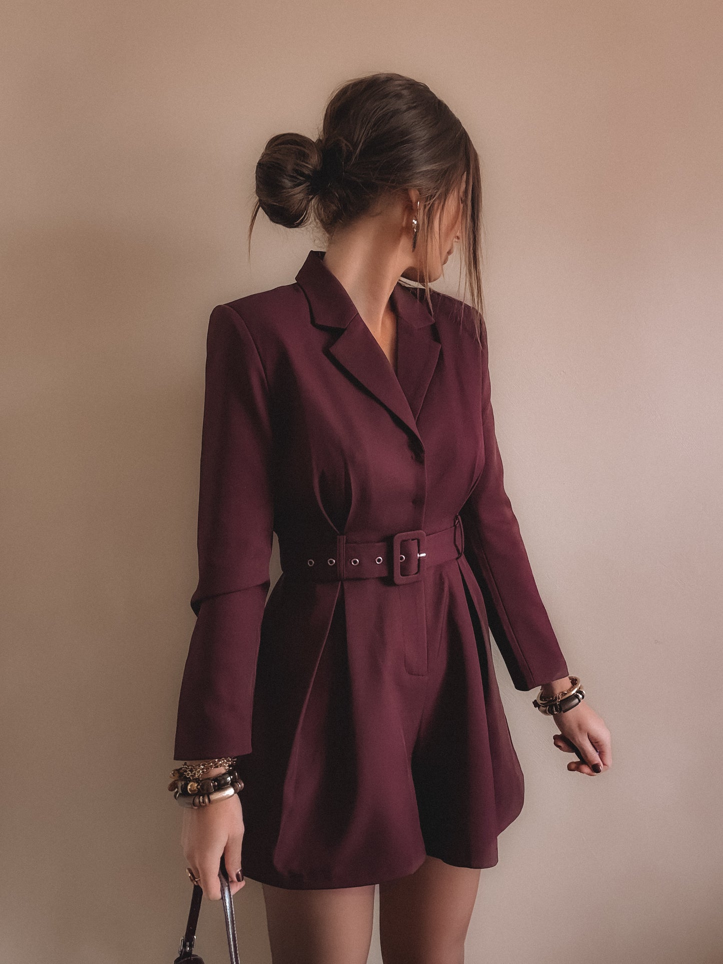 Combishort Serena Bordeaux