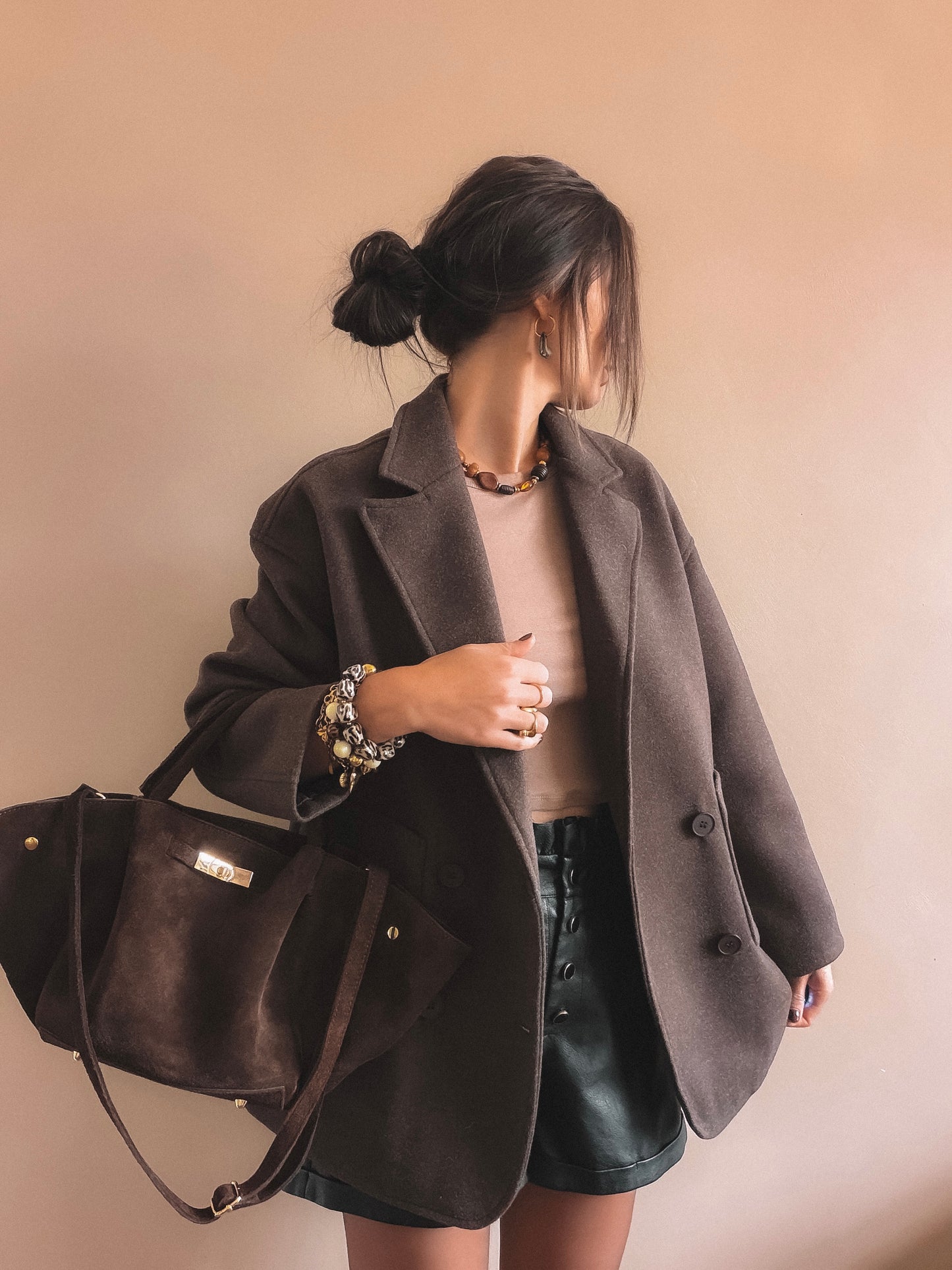 Manteau Mia Marron