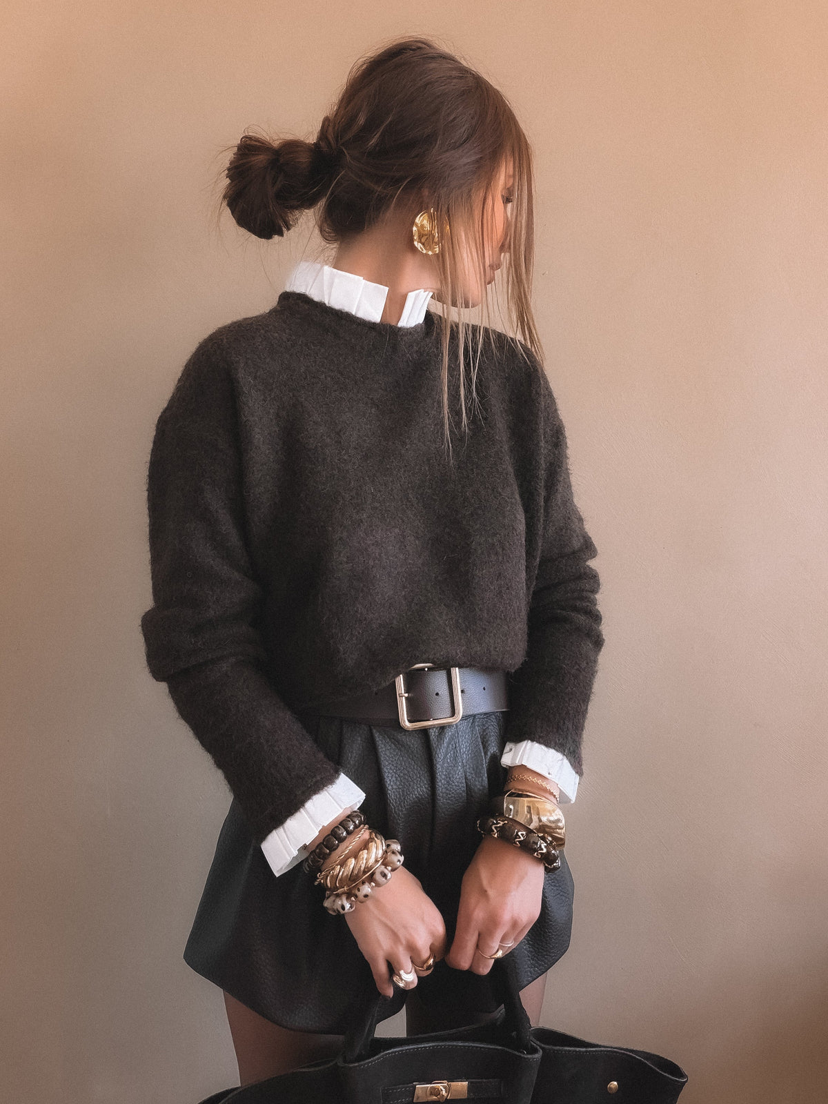 Pull Garance Marron