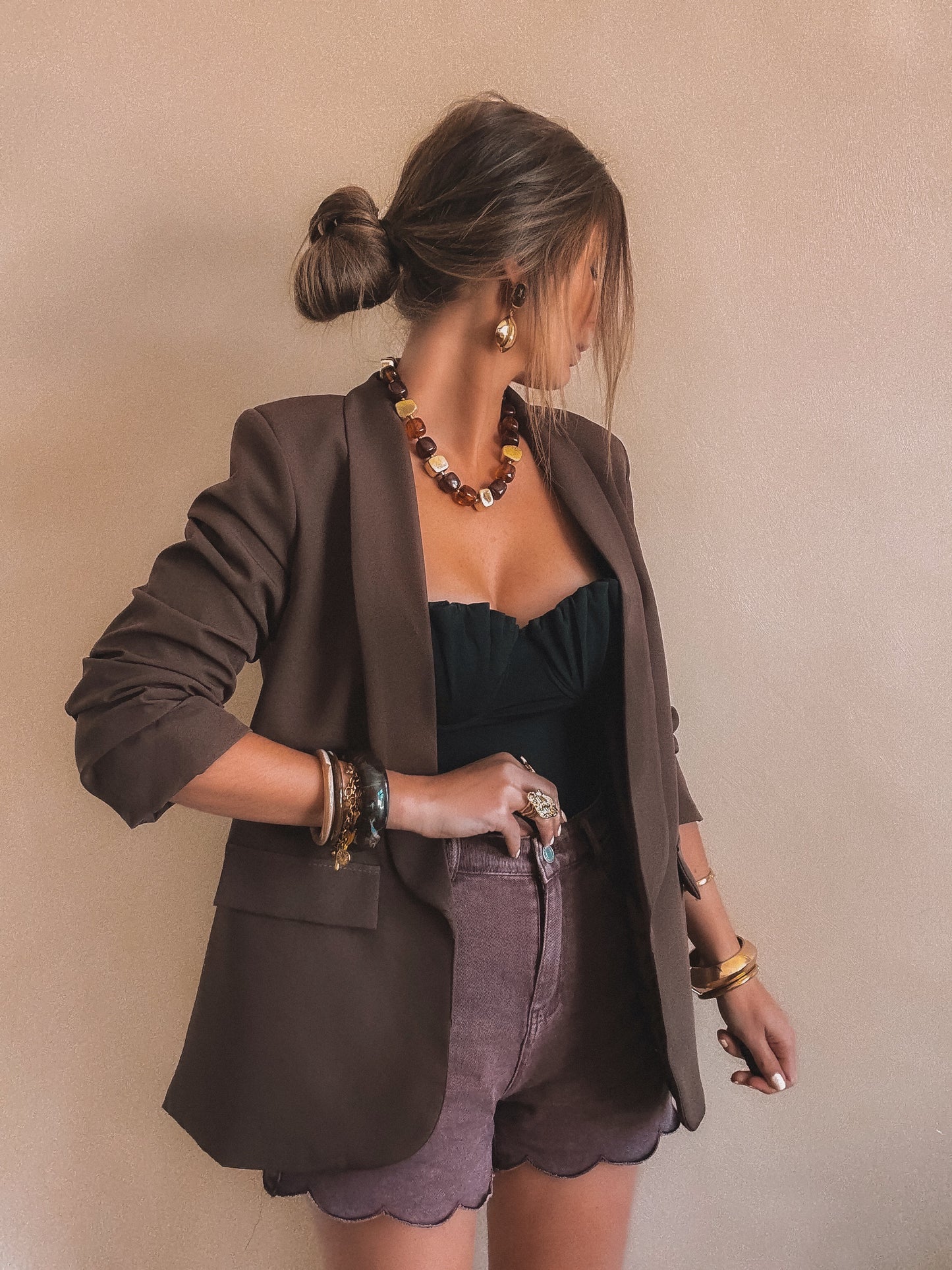 Body Coquillage noir