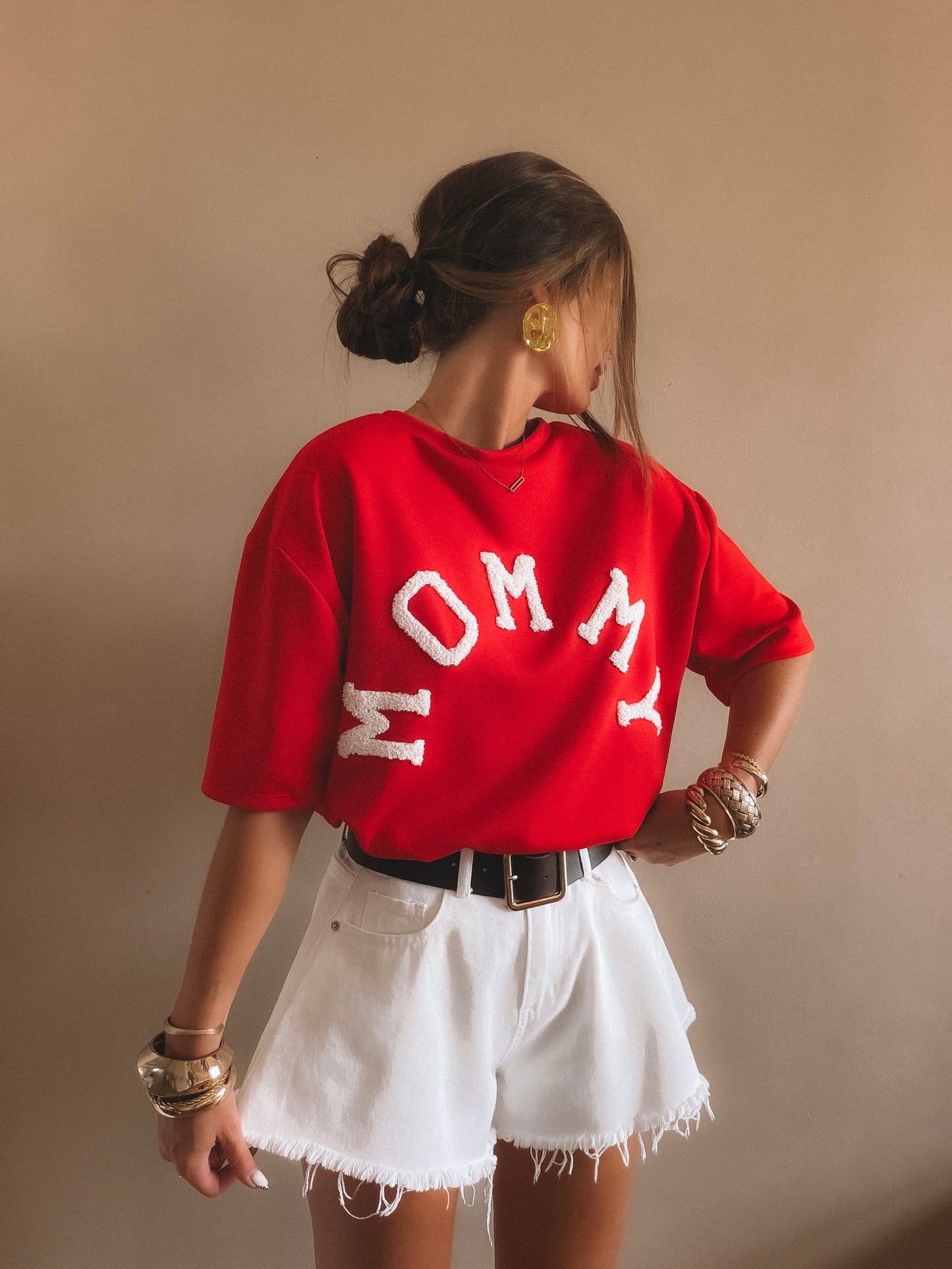 Short en Jean Charlie Blanc