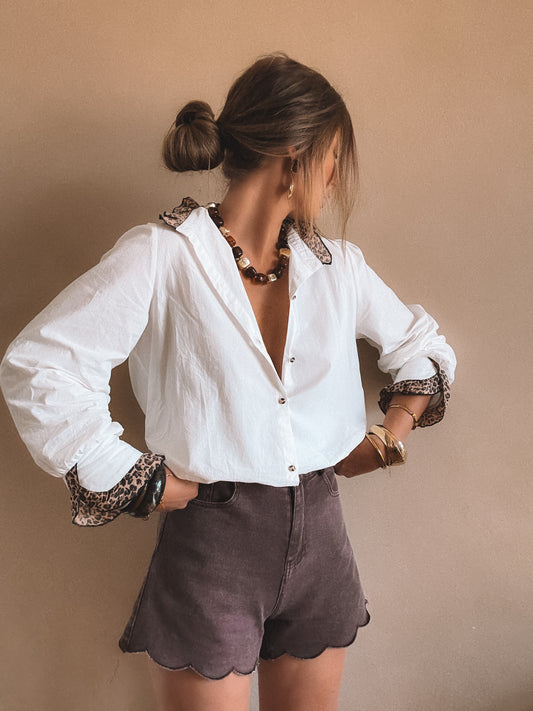 Short Giulia Marron