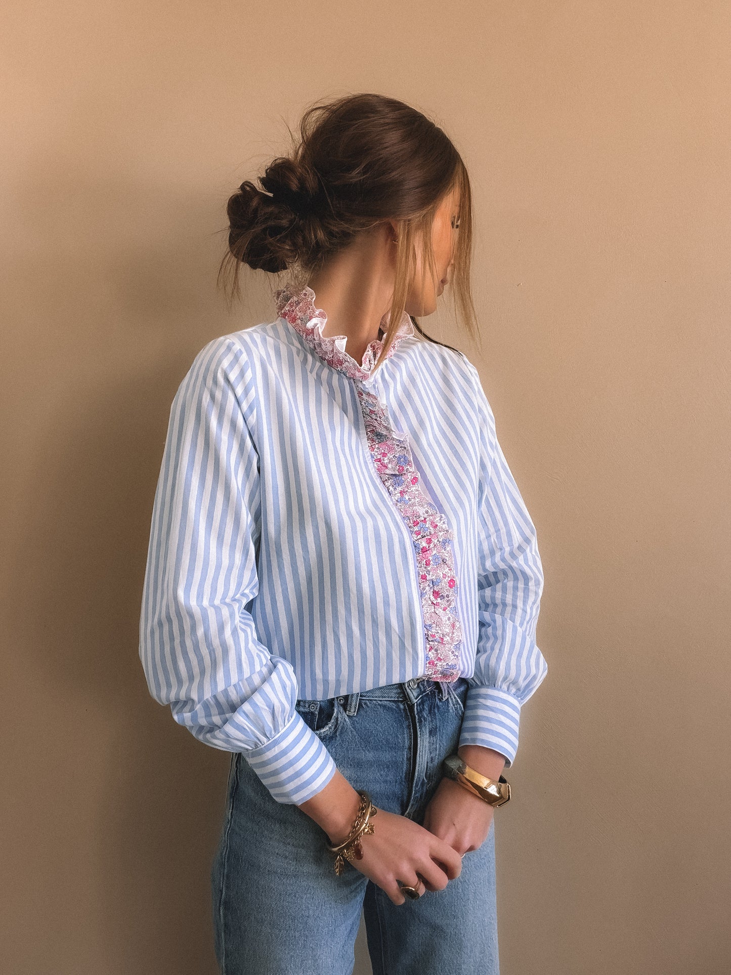 Chemise Suzanne Bleu