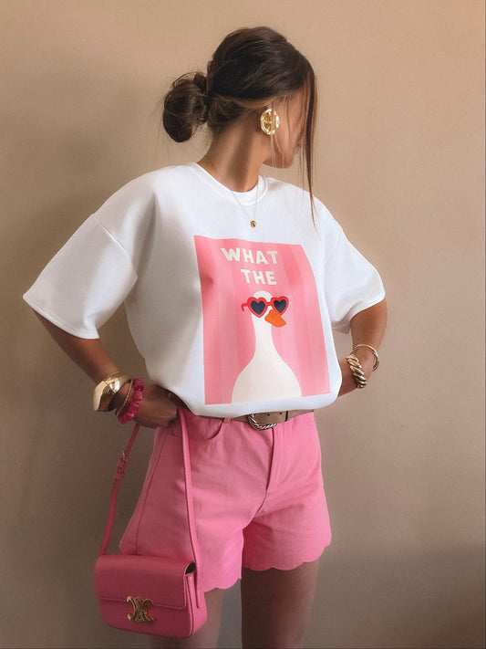 T-Shirt Lolly blanc