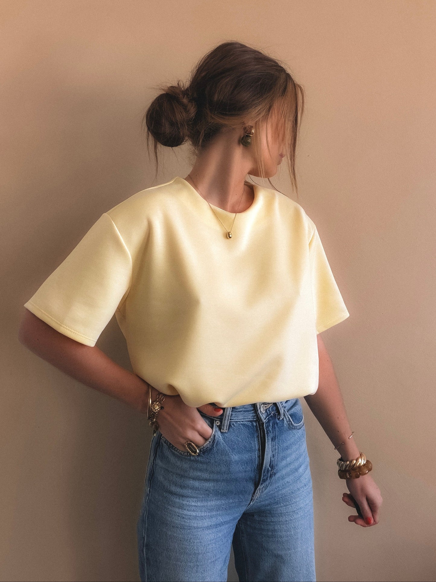 T-Shirt Alma Jaune