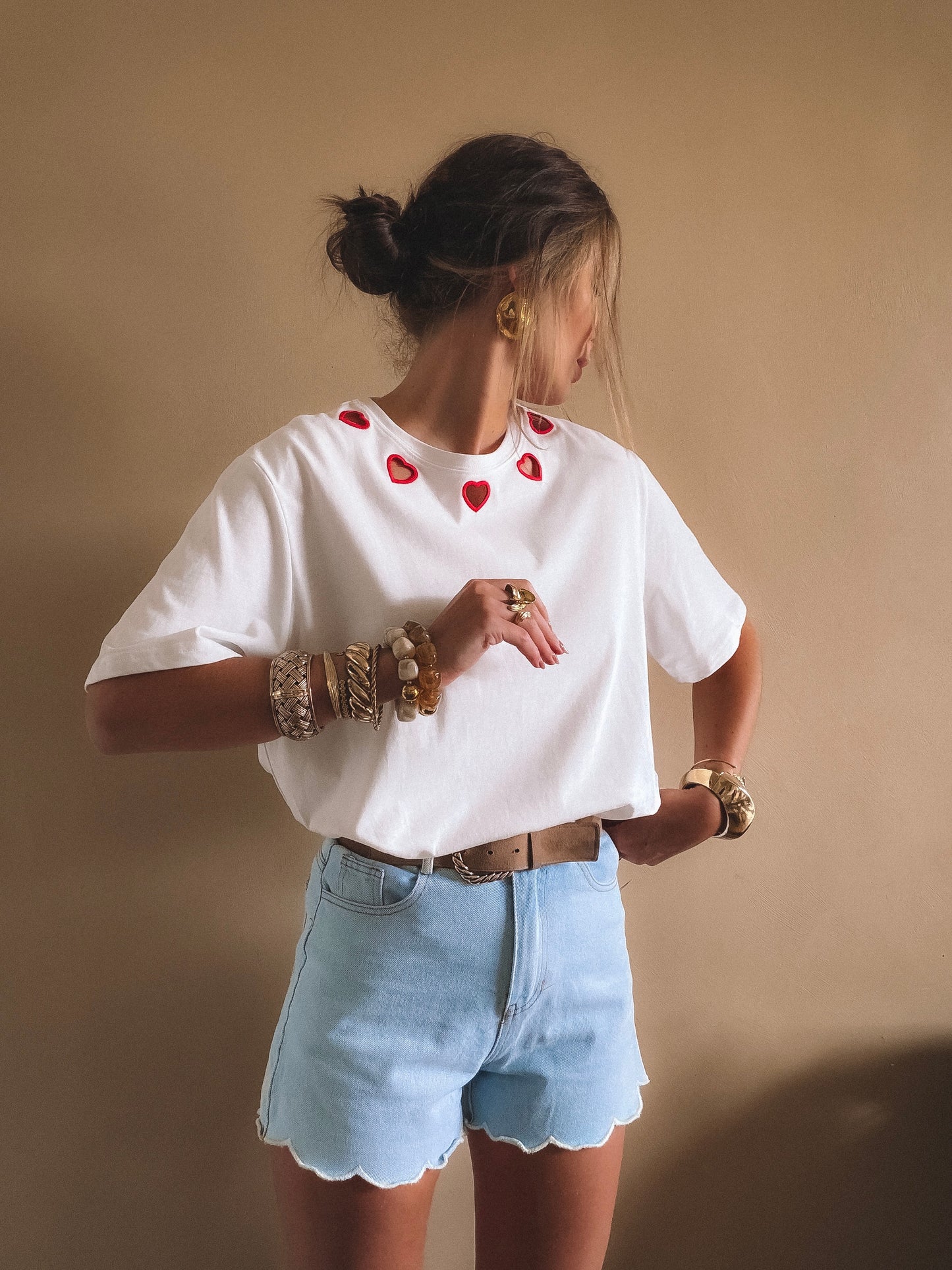 T-Shirt Luna Blanc