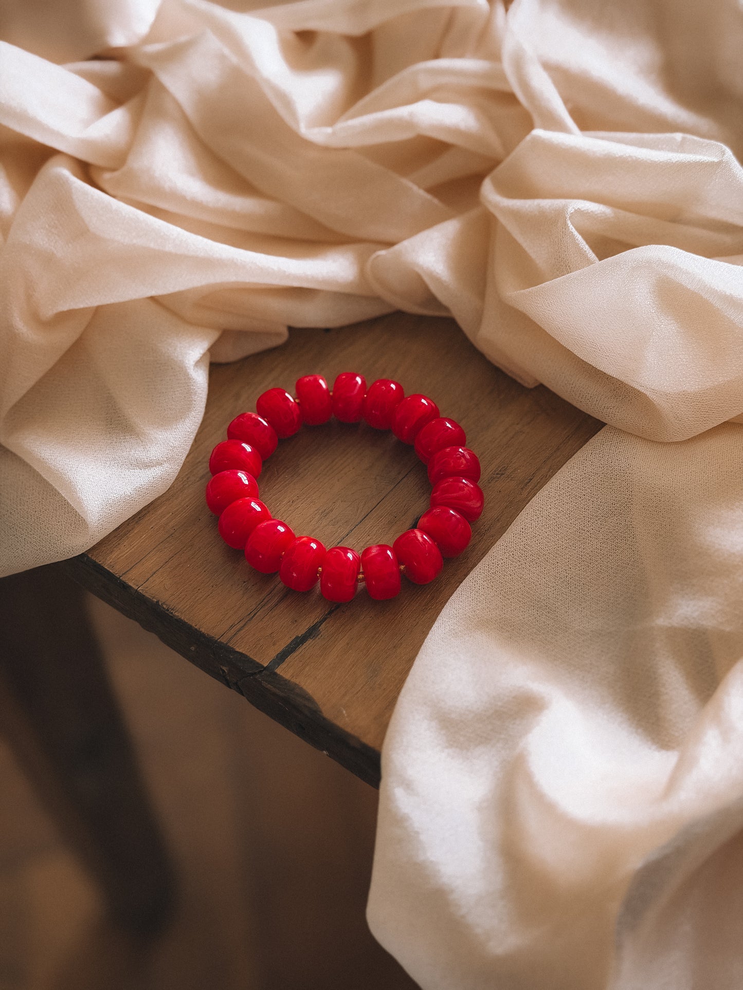 Bracelet Mona Rouge