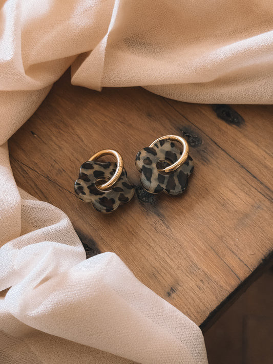 Boucles Zélie Léopard