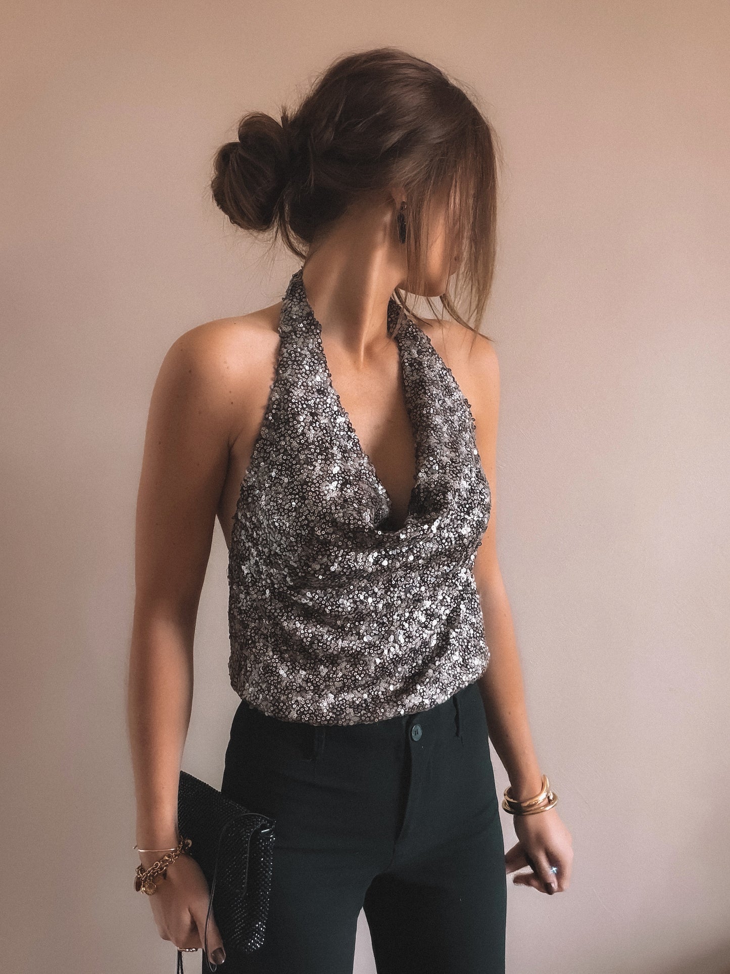 Dos nu Léna Argenté