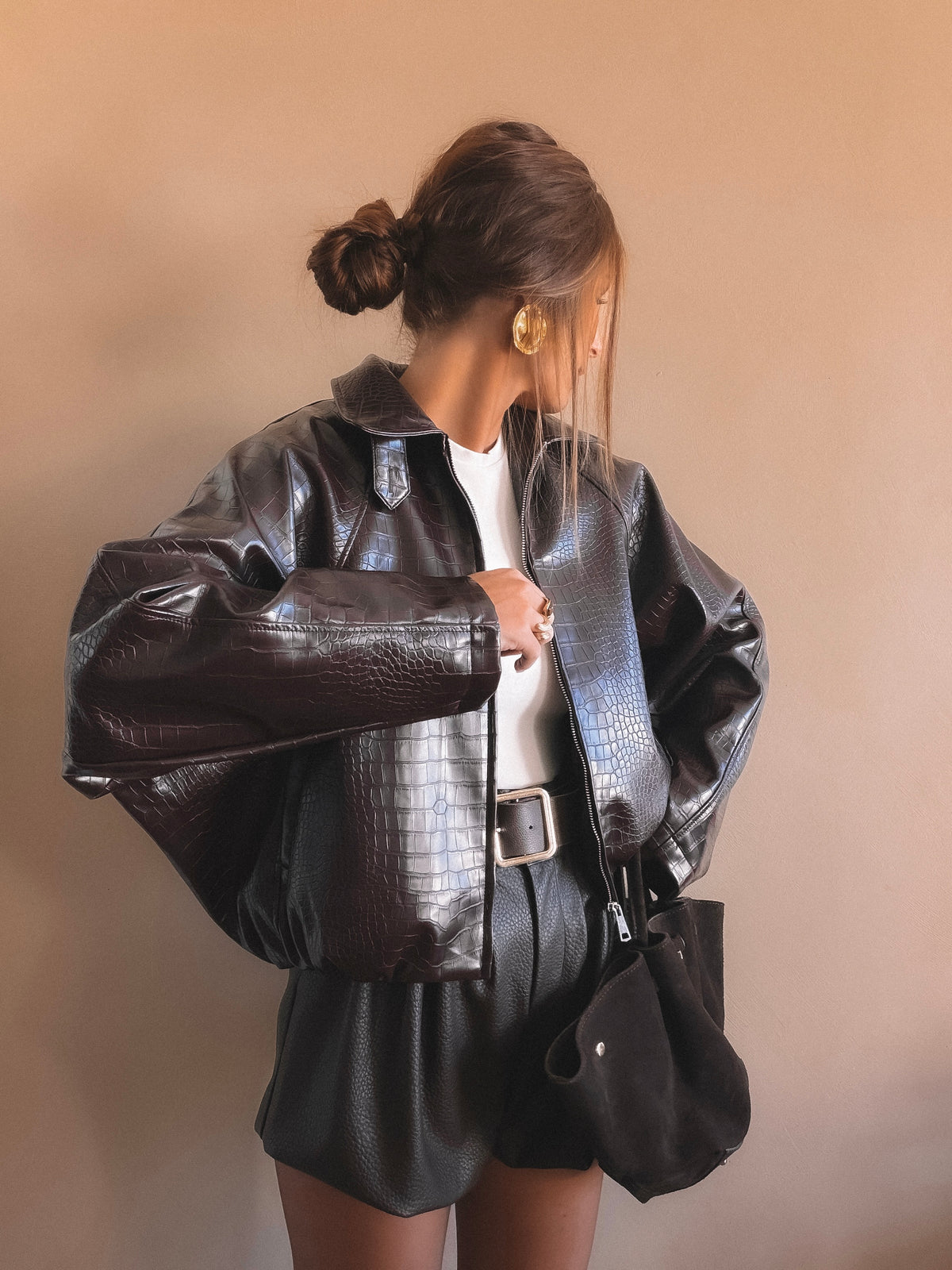Veste Alix Bordeaux