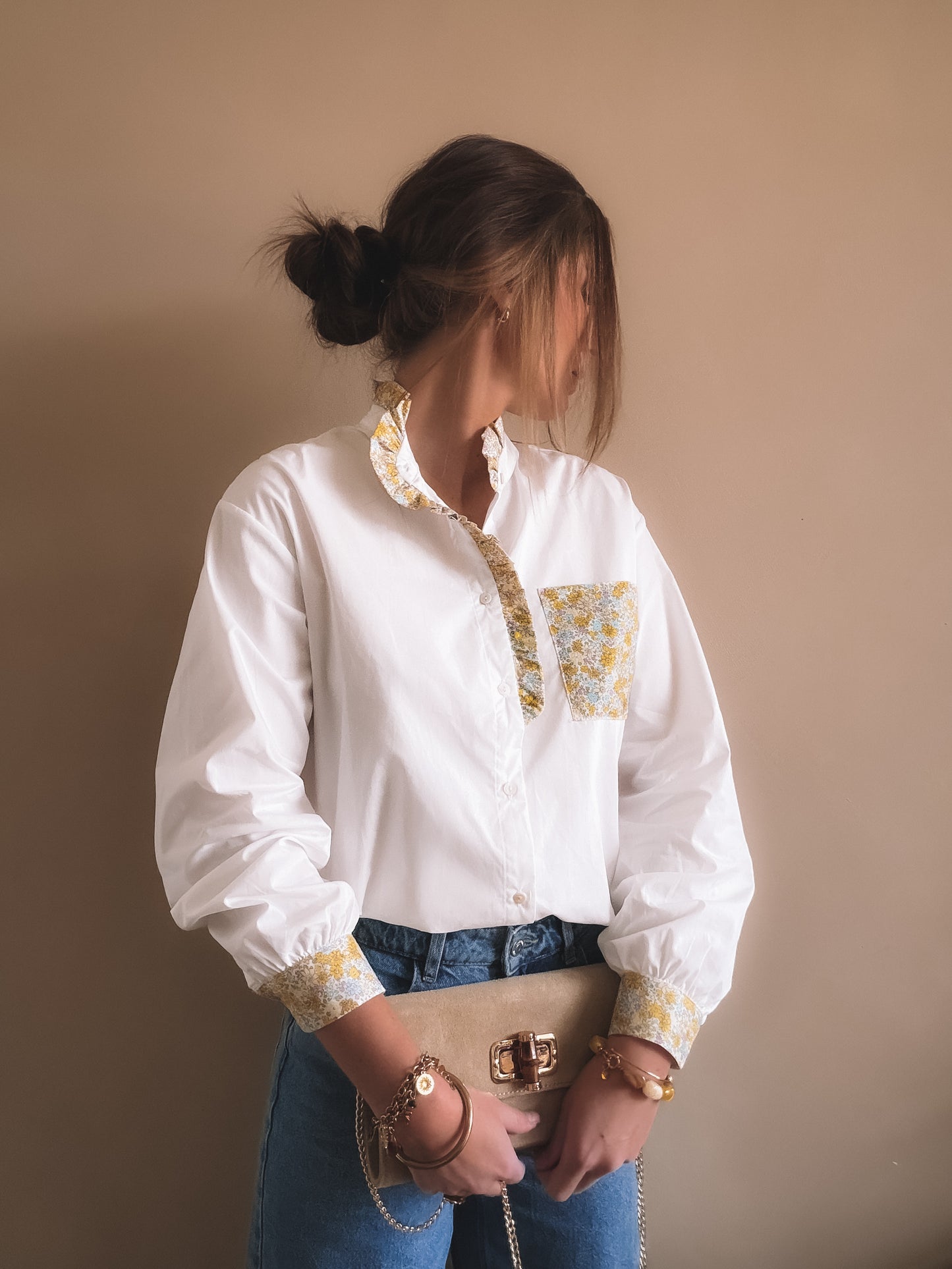 Chemise Iris Blanche