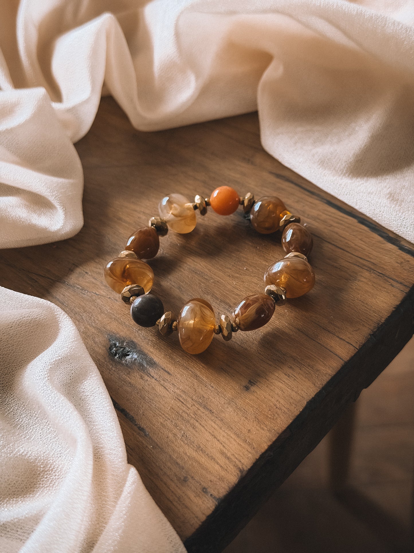 Bracelet Lina Caramel