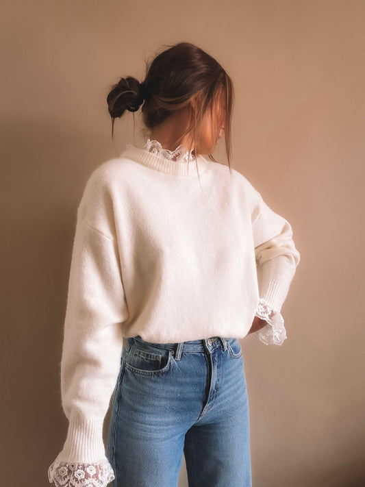 Pull Mila Blanc