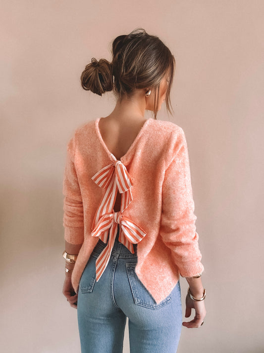 Pull Elma dos nu Corail