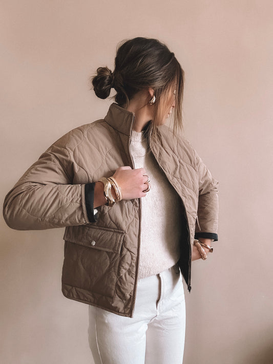 Veste réversible Alice camel