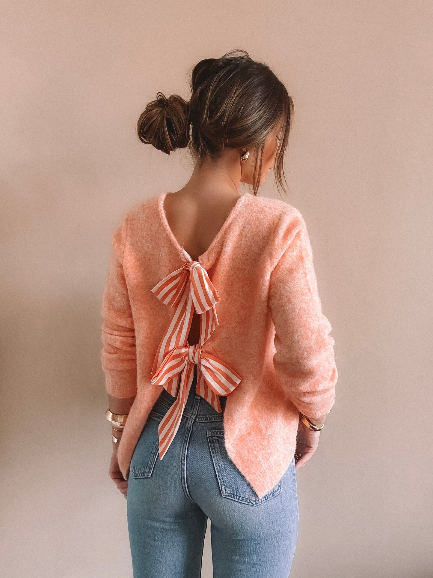 Pull Elma dos nu Corail