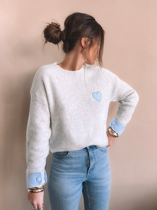 Pull Eda Gris