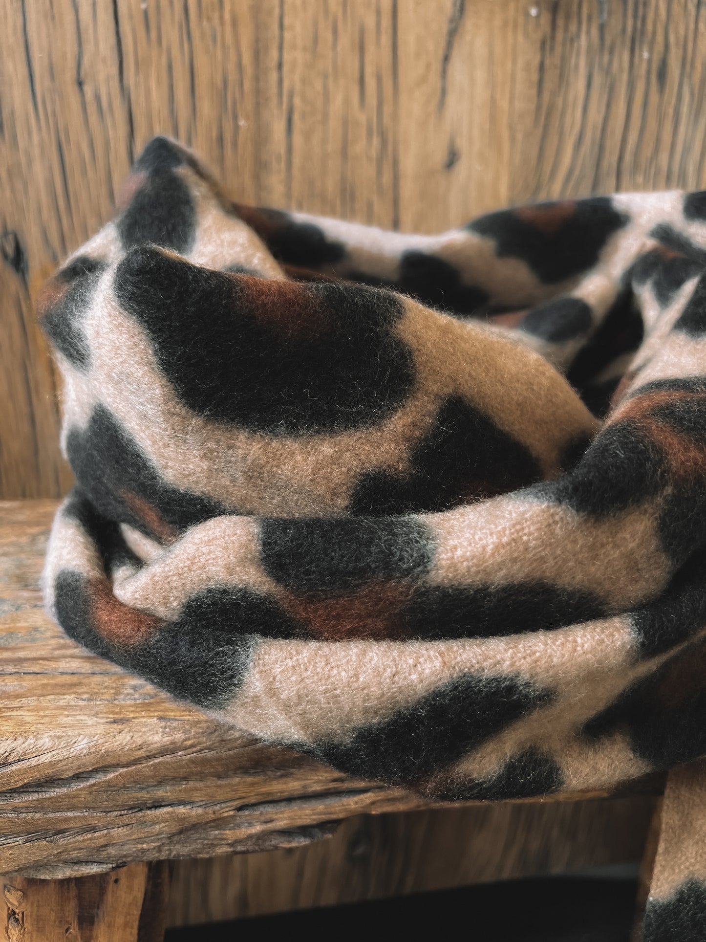 Echarpe Riza Leopard